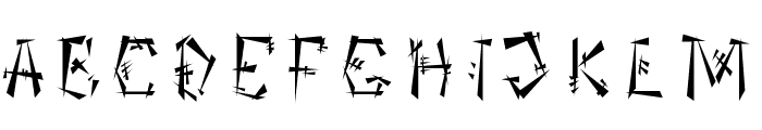 OrientOne Font UPPERCASE