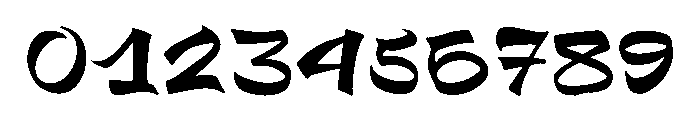 Oriental Chicken Font OTHER CHARS
