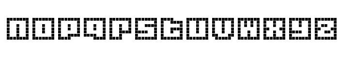 Origami Mommy Pixellated Font LOWERCASE