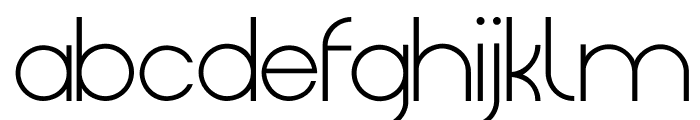 Origin Regular Font LOWERCASE