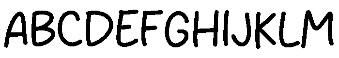 Original Burger Font UPPERCASE
