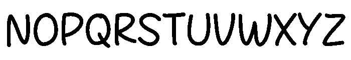 Original Burger Font UPPERCASE