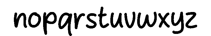 Original Burger Font LOWERCASE
