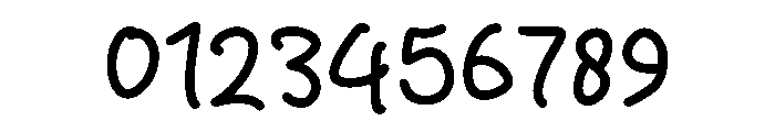 Original Salmon Font OTHER CHARS