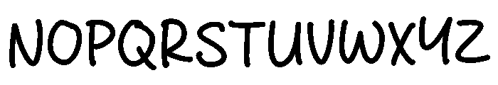 Original Salmon Font UPPERCASE