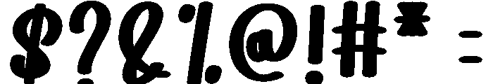 Original Font OTHER CHARS
