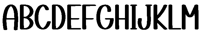 Original Font UPPERCASE