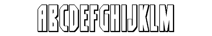 Orion Prime 3D FONT