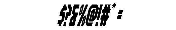 Orion Prime Condensed Italic Font OTHER CHARS