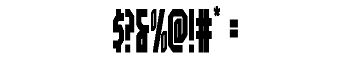 Orion Prime Condensed Font OTHER CHARS