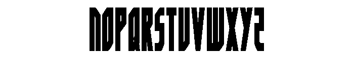 Orion Prime Condensed Font UPPERCASE
