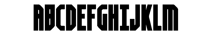 Orion Prime Expanded Font UPPERCASE