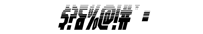 Orion Prime Halftone 2 Italic Font OTHER CHARS