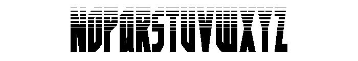 Orion Prime Halftone 2 Font LOWERCASE