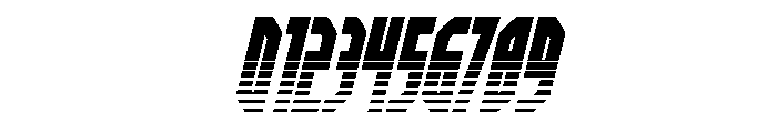 Orion Prime Halftone Italic Font OTHER CHARS