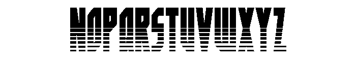 Orion Prime Halftone Font LOWERCASE