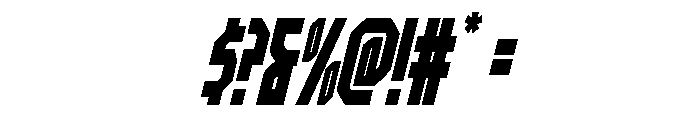 Orion Prime Italic Font OTHER CHARS