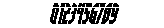 Orion Prime Laser Italic Font OTHER CHARS