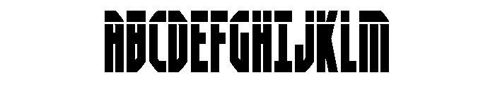Orion Prime Laser Font UPPERCASE