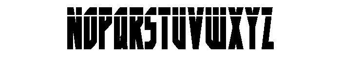 Orion Prime Laser Font LOWERCASE