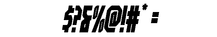 Orion Prime Semi-Italic Font OTHER CHARS