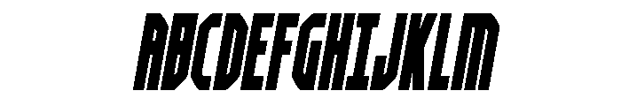 Orion Prime Semi-Italic Font UPPERCASE