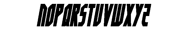 Orion Prime Semi-Italic Font UPPERCASE
