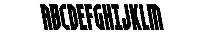Orion Prime Semi-Leftalic Font UPPERCASE
