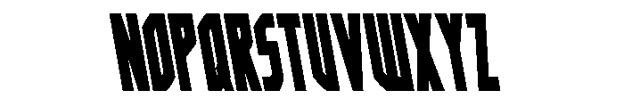 Orion Prime Semi-Leftalic Font LOWERCASE