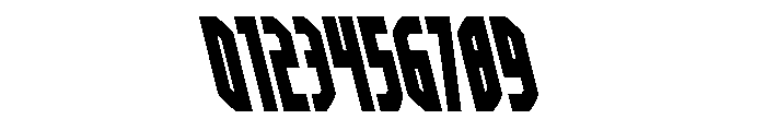 Orion Prime Spaced Leftalic Font OTHER CHARS