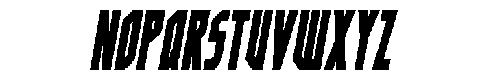 Orion Prime Spaced Semi-Italic Font LOWERCASE