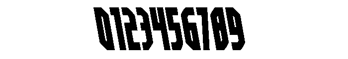 Orion Prime Spaced Semi-Leftal Font OTHER CHARS