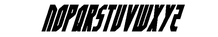 Orion Prime Spaced Super-Ital Font UPPERCASE