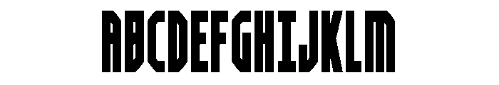 Orion Prime Spaced Font UPPERCASE