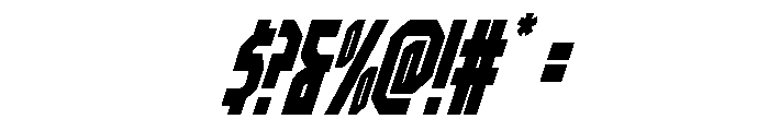 Orion Prime Super-Italic Font OTHER CHARS