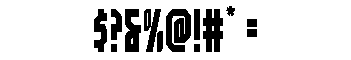 Orion Prime Title Font OTHER CHARS