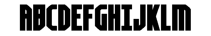 Orion Prime Wide Font UPPERCASE