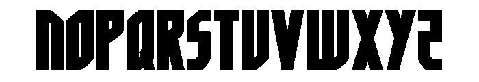 Orion Prime Wide Font UPPERCASE
