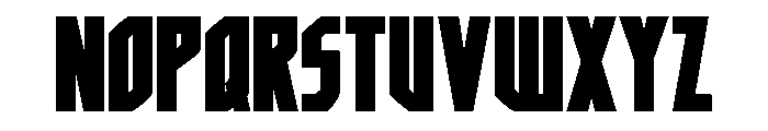 Orion Prime Wide Font LOWERCASE