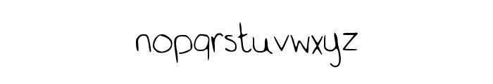 OrionFont Font LOWERCASE