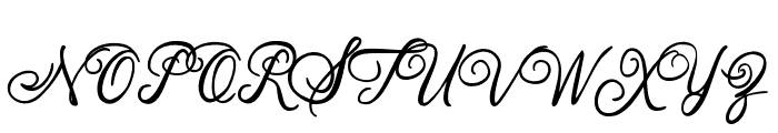 OrlandiaFREE Font UPPERCASE