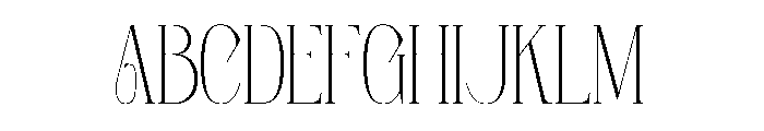 Orlevin Font UPPERCASE