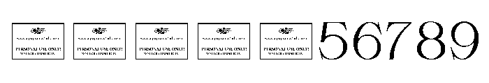 Orlington Free Regular Font OTHER CHARS