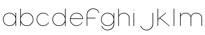 Ormont_Light Font LOWERCASE