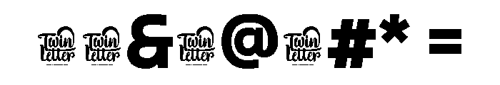 Orogen Crest Trial Regular Font OTHER CHARS
