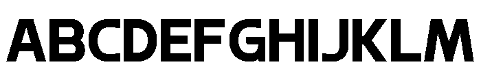 Orogen Crest Trial Regular Font UPPERCASE