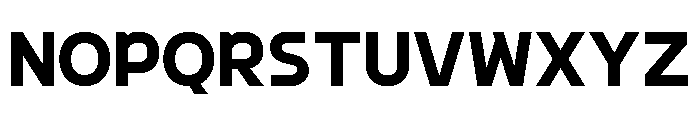Orogen Crest Trial Regular Font UPPERCASE