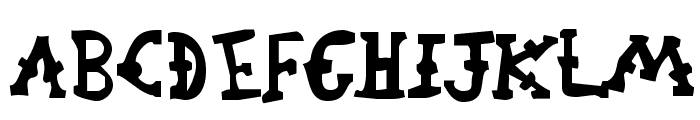 Orphanage Riot 1 Font LOWERCASE