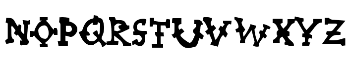 Orphanage Riot 1 Font LOWERCASE