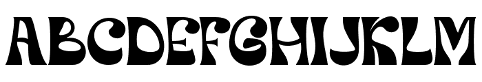 Orphic Regular Font UPPERCASE